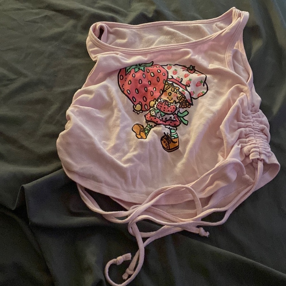 Strawberry Shortcake Crop Top size Large
